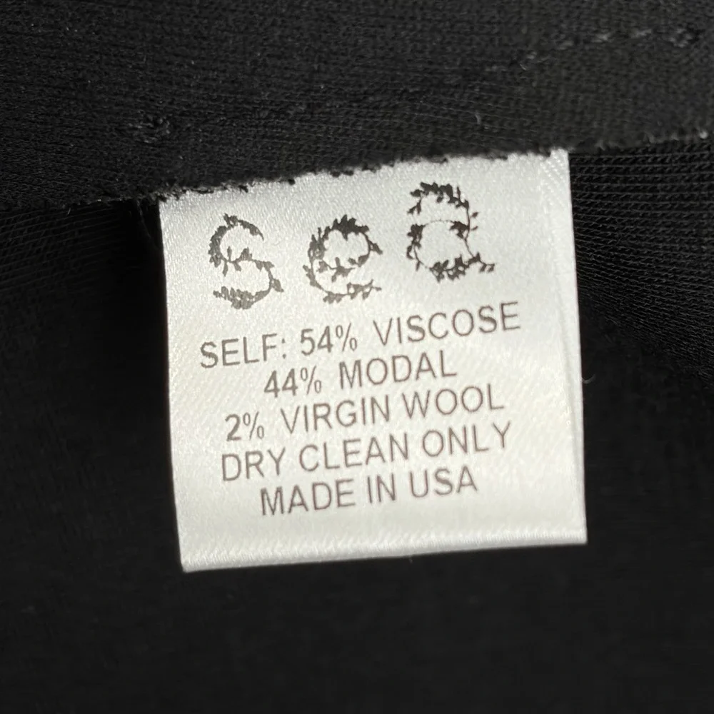 Sea New York Womens Black Speckled Ponte Knit‎ Fit & Flare Dress Size 6 EUC! - Picture 4 of 11